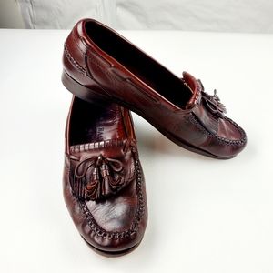Cole Haan Brown Leather Slip On Loafers Size 10